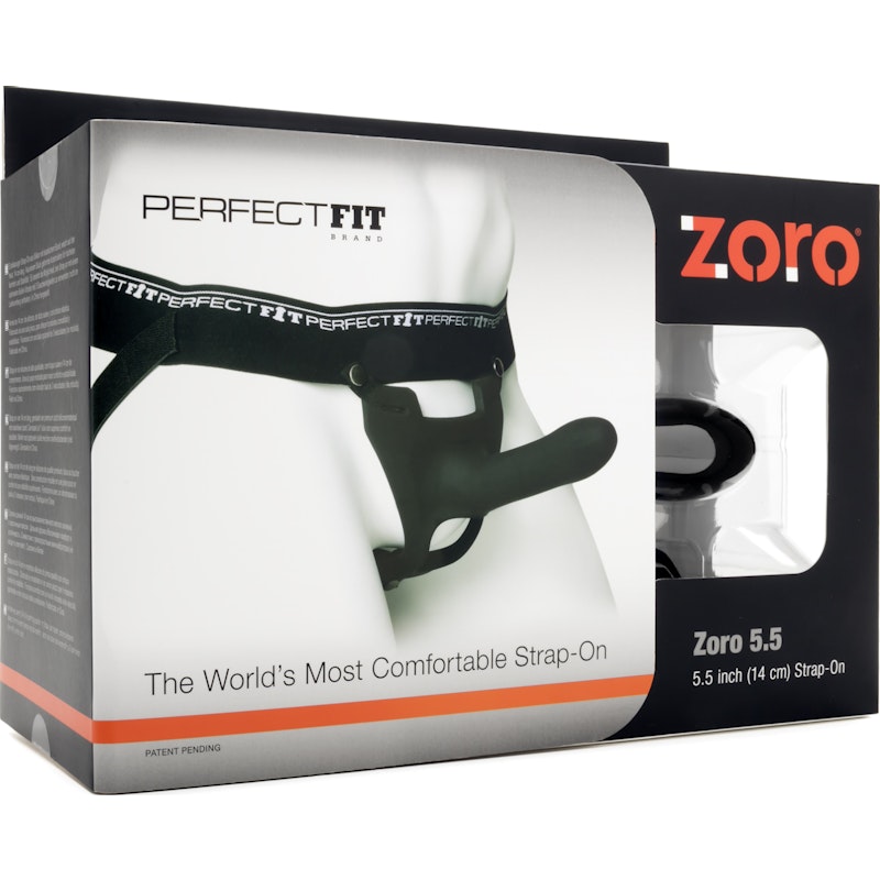 Zoro Strap-On 5.5in Black - Image 3