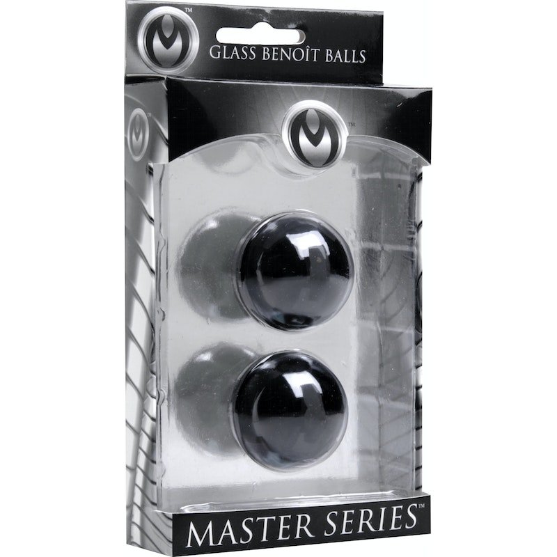 Jaded Glass Ben Wa Balls 30mm