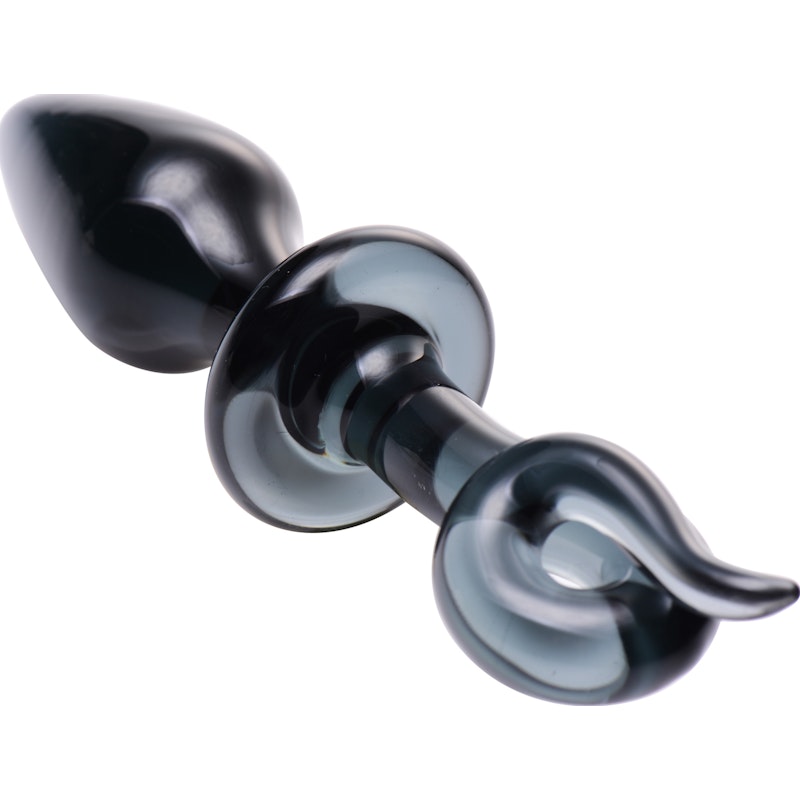 Swine Pig Tail Glass Anal Plug - Image 3