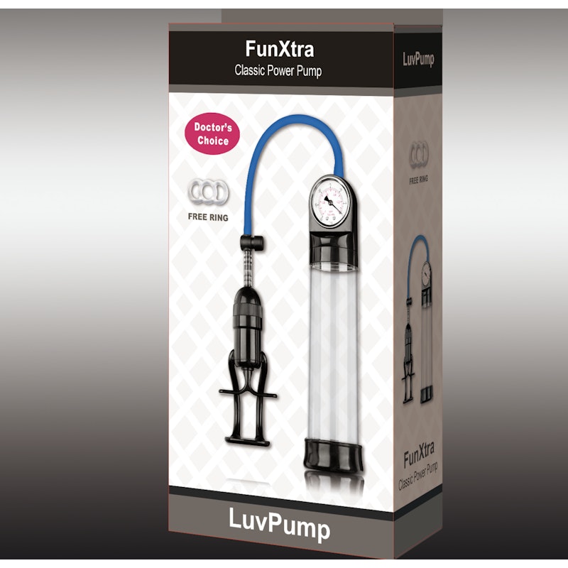 FunXtra Penis Pump w Gauge - Image 2
