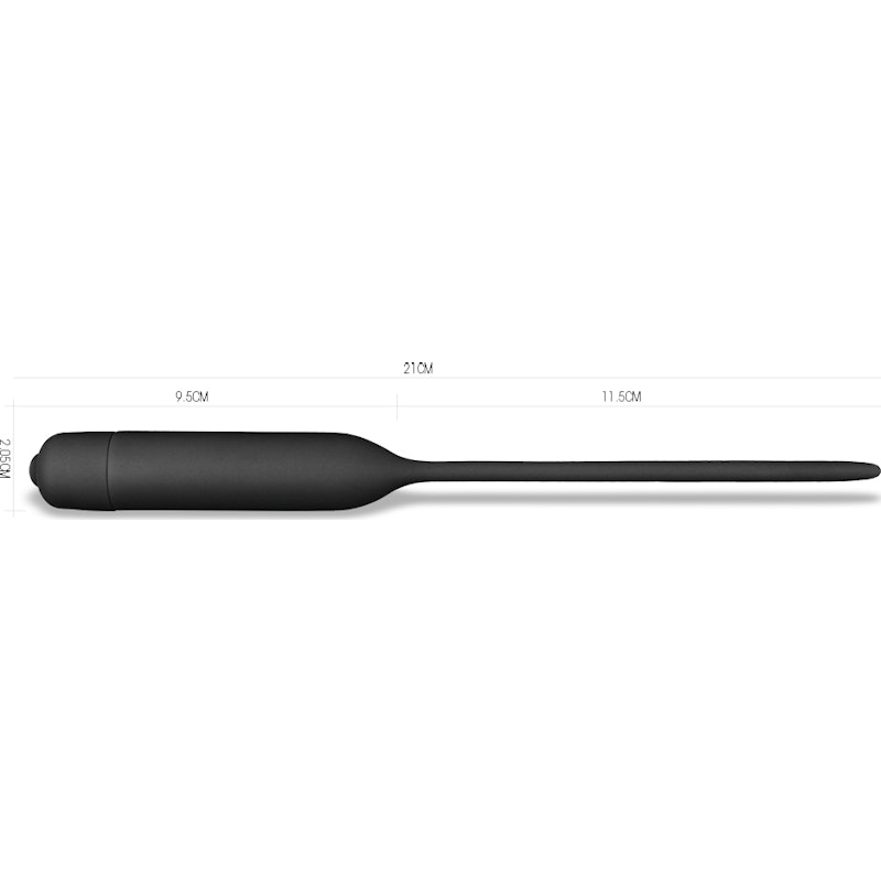 Silicone Vibrating Urethral Dilator - Image 2