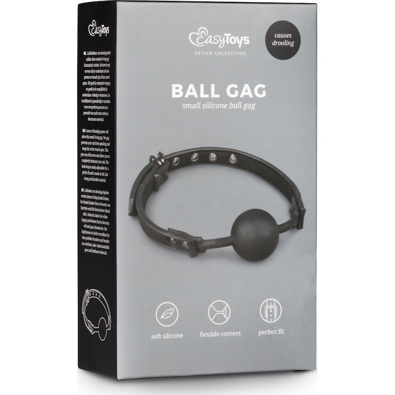 Ball Gag With Silicone Ball - Image 3