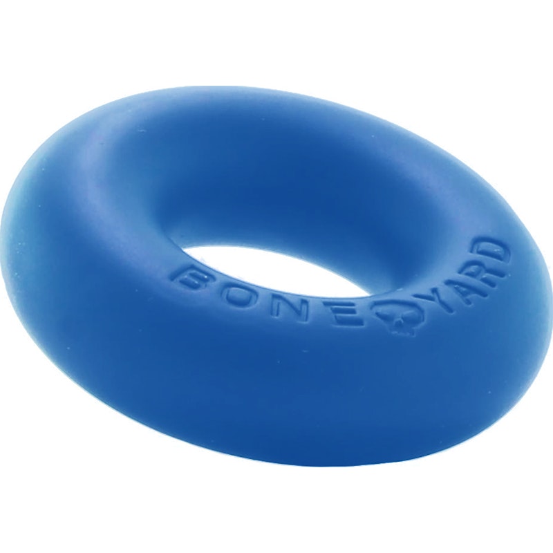 Ultimate Silicone Cock Ring Blue - Image 3