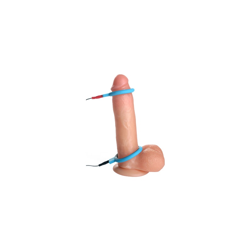 Zeus Bi-Polar Electrosex Cock Ring Set