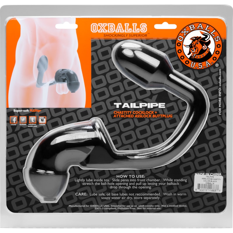 Tailpipe Asslock And Cocklock Oxballs - Image 3