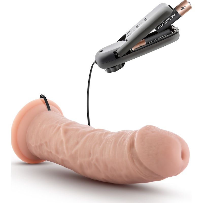 Dr Skin Dr Joe 8in Vibrating Cock with Suction Cup Vanilla - Image 3