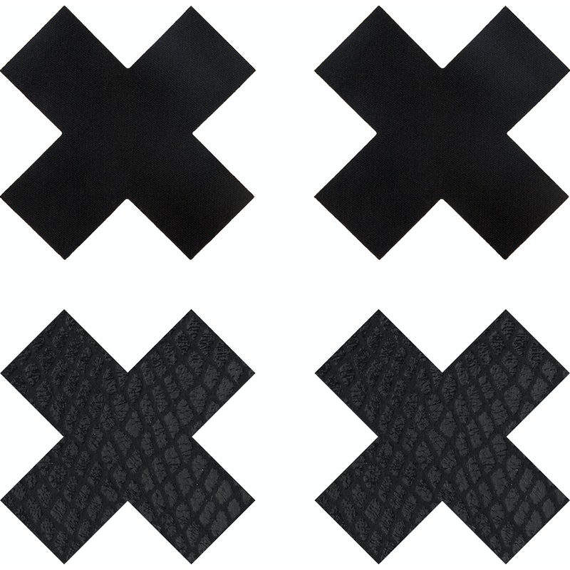 Classic Black X Pasties