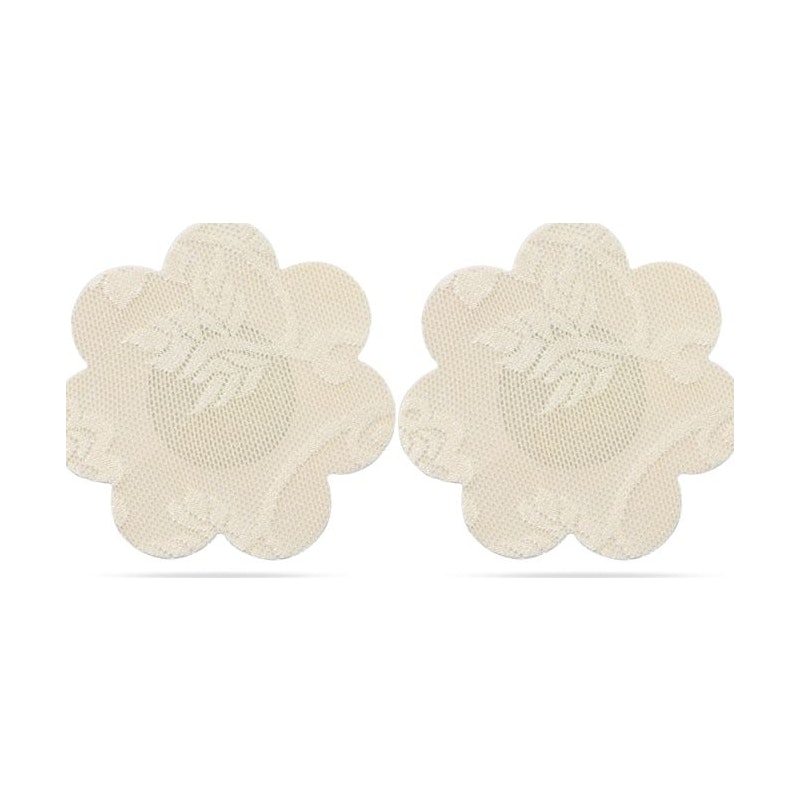 Lace Heart and Flower Nipple Pasties Twin Pack - Image 2