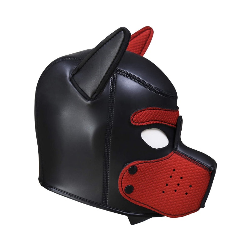 Puppy Play Mask Red - Image 2