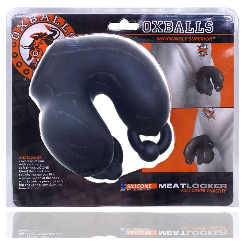 Meatlocker Chastity Sheath Black Ice