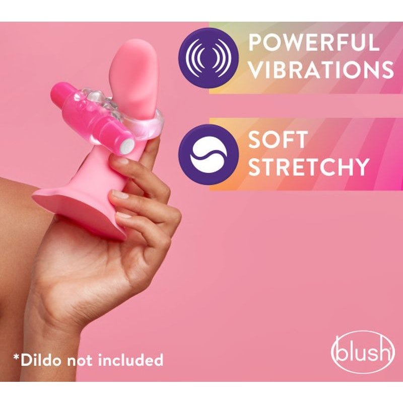 Play with Me Teaser Vibrating Cock Ring Pink - Image 2