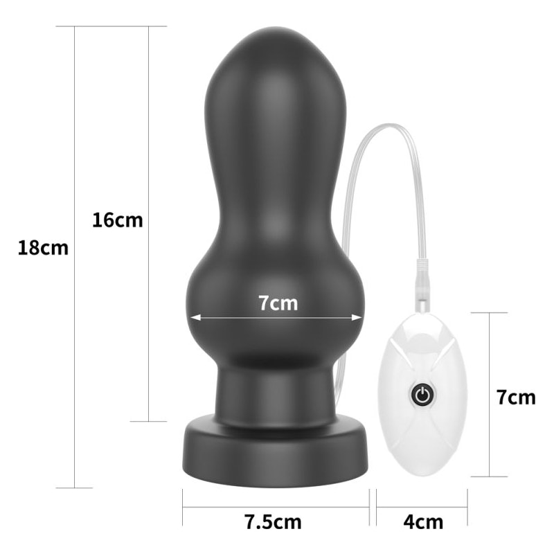 King Vibrating Anal Rammer 7in - Image 2