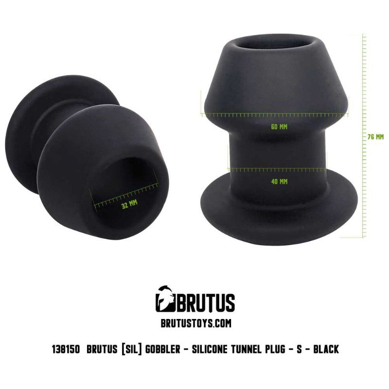 Brutus Gobbler Silicone Tunnel Plug S - Image 3