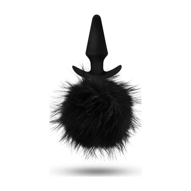 Anal Adventures Platinum Rabbit Tail Plug - Image 3