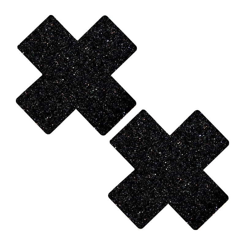 Black Malice Glitter X Factor Pasties