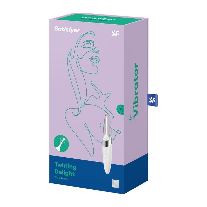 Satisfyer Twirling Delight Tip Stimulator White - Image 3