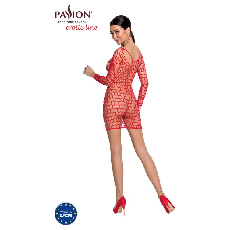 Body Dress BS093 Red - Image 3