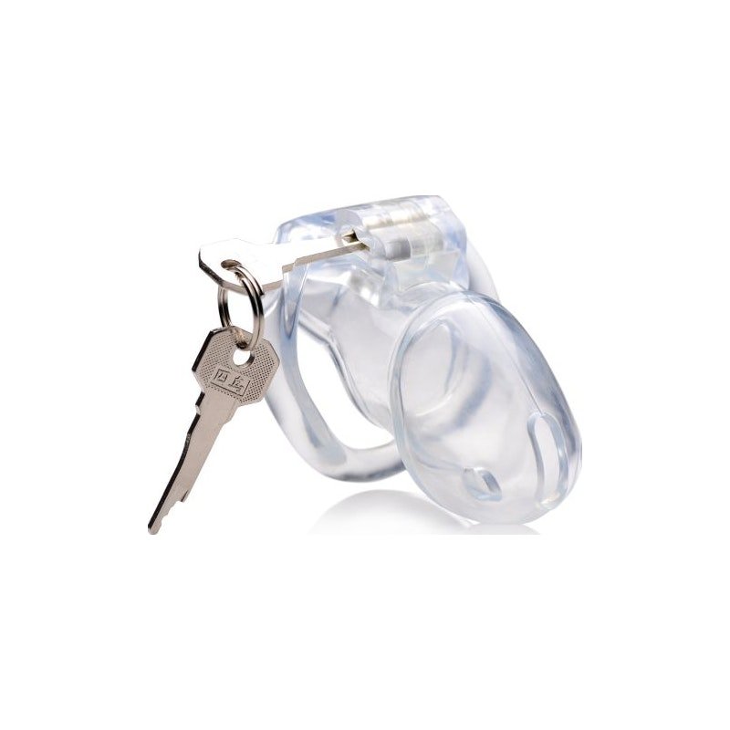 Clear Captor Chastity Cage - Medium - Image 2