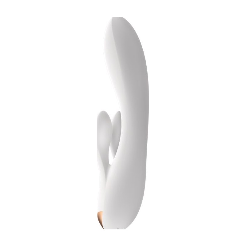 Satisfyer Double Flex App Rabbit Vibrator White - Image 2