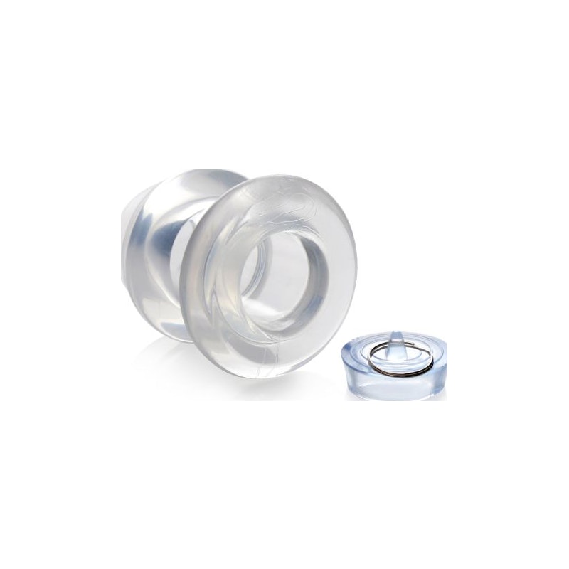 Ass Bung Clear Hollow Anal Dilator 3.5" Large - Image 2