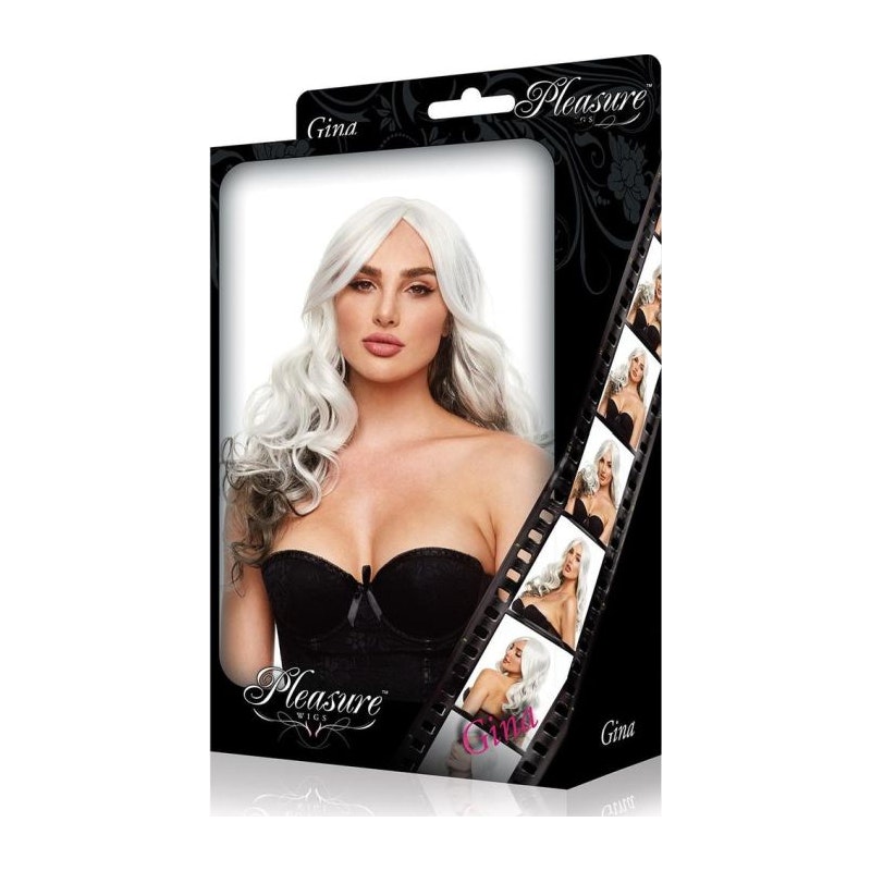 Gina Wig Grey/Black - Image 3