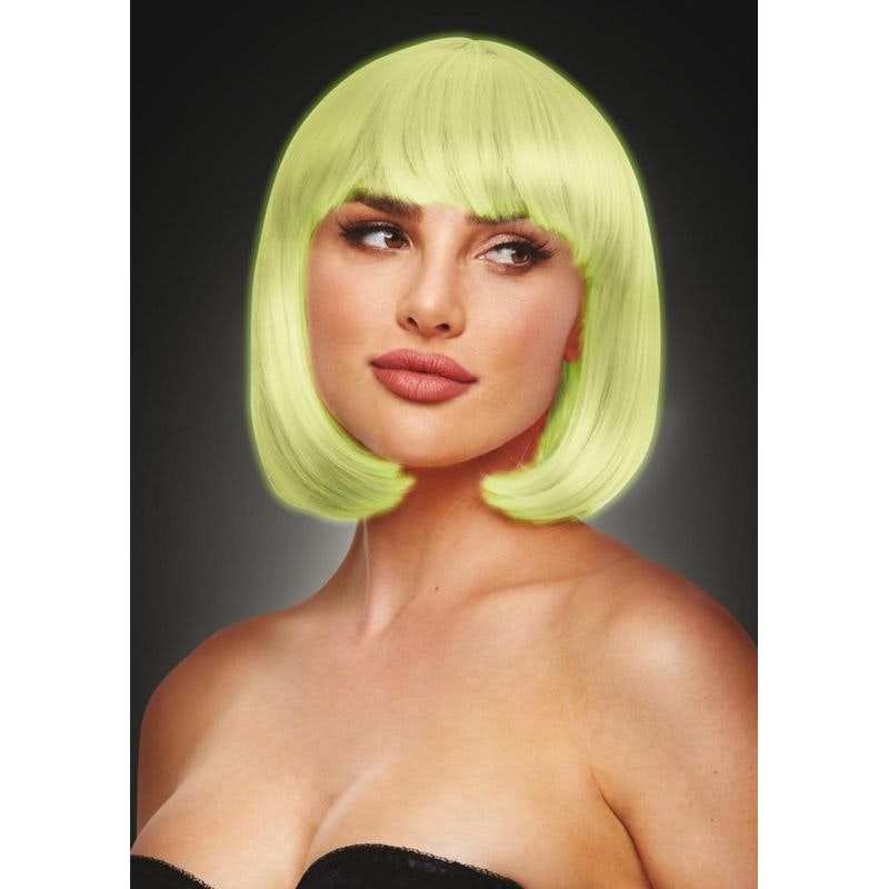 Cici Wig Glow In The Dark Pink - Image 2